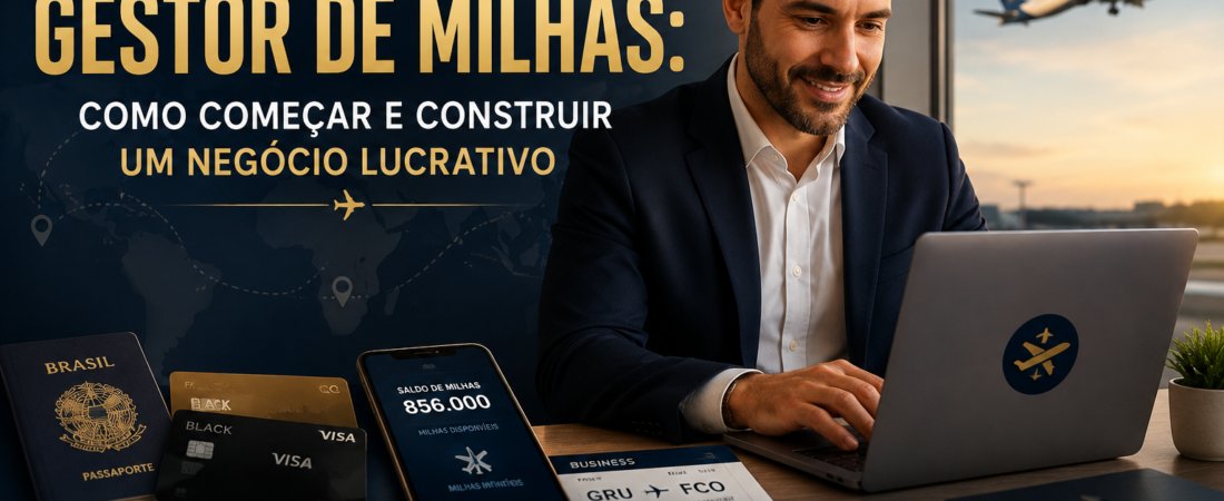 Profissão Gestor de Milhas: Como Começar e Construir um Negócio Lucrativo