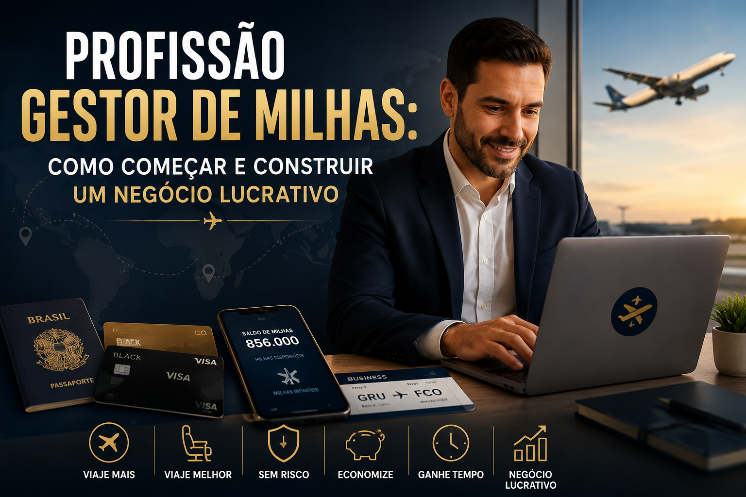 Profissão Gestor de Milhas: Como Começar e Construir um Negócio Lucrativo