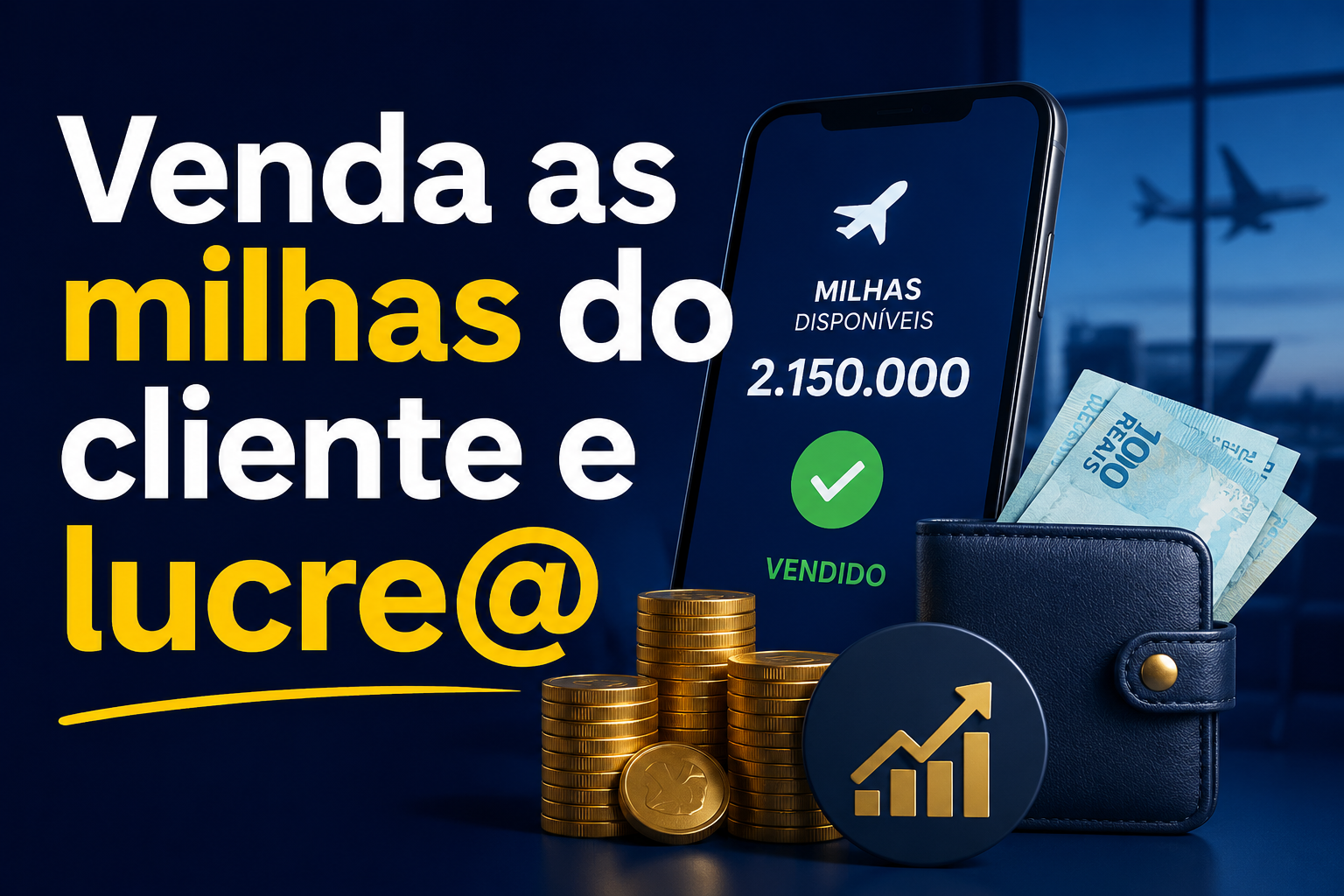 Gestor de Milhas para venda de milhas dos clientes